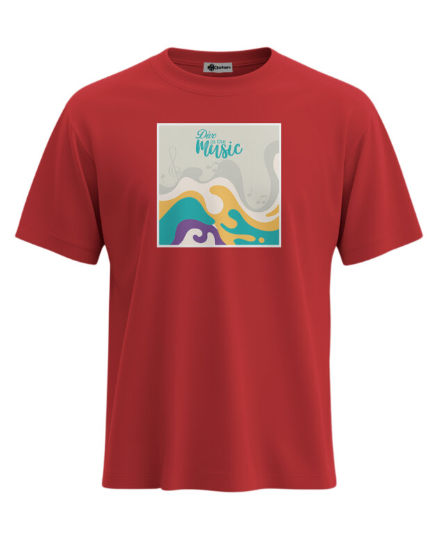 Dive in the Music - S, Red