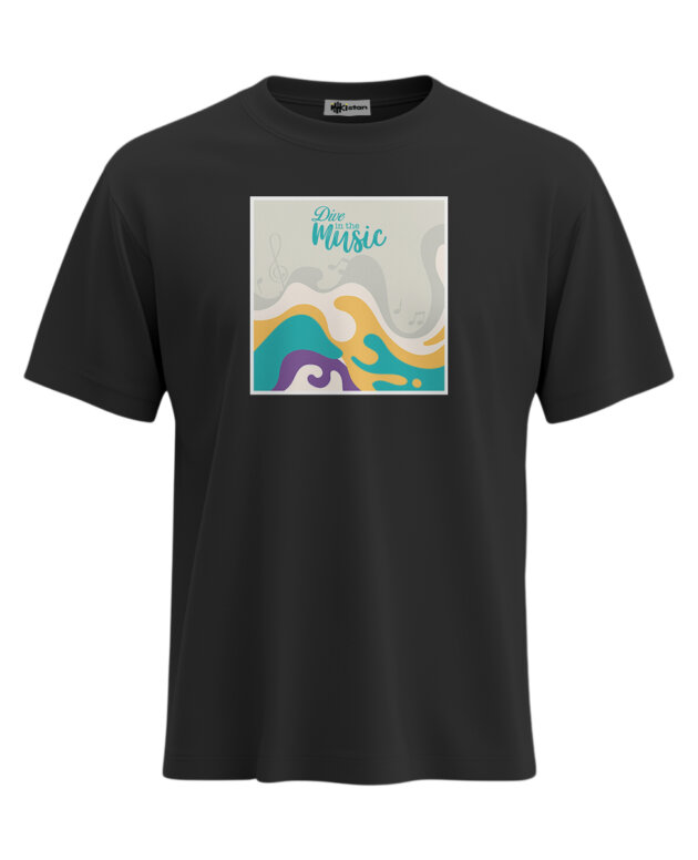 Dive in the Music - S, Black