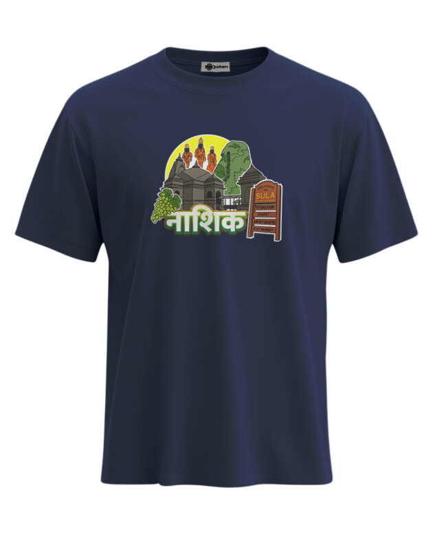 Nashik - M, Navy Blue