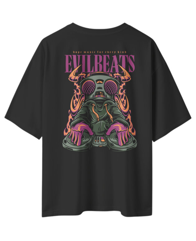 Evil Beats - XL, Black