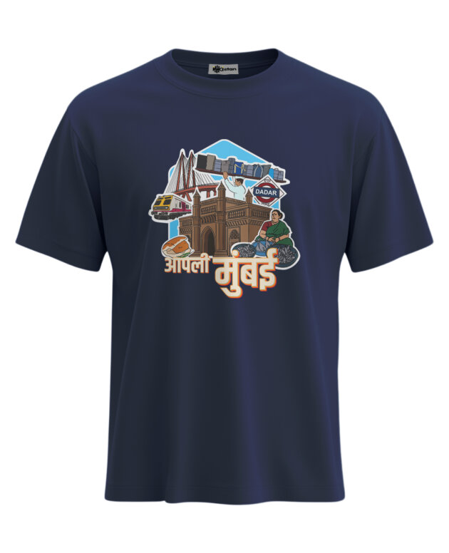 Mumbai - S, Navy Blue