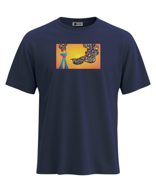 Musical Hair - M, Navy Blue