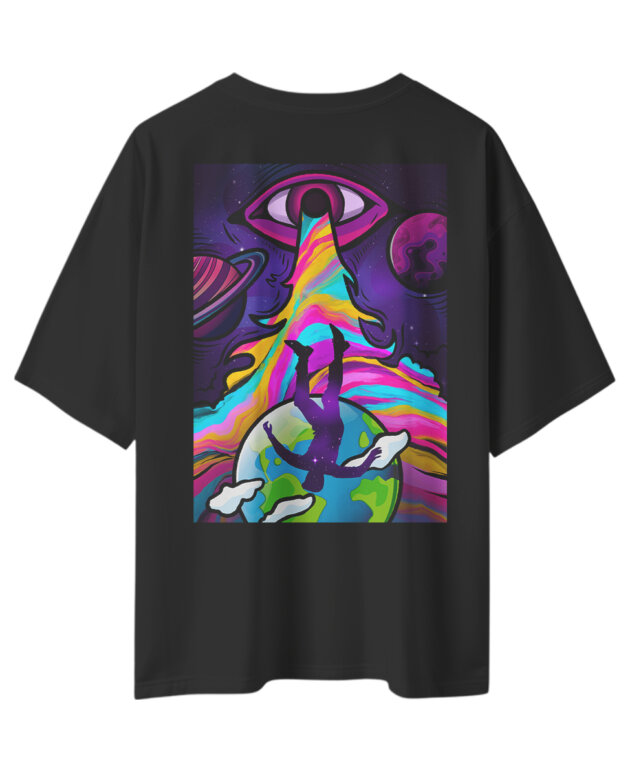 Psychedelic Descent - XXL, Black