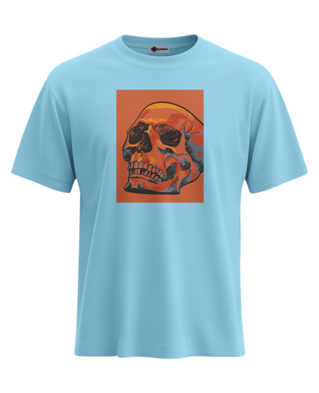 Scarlet Skull - XXL, Cyan