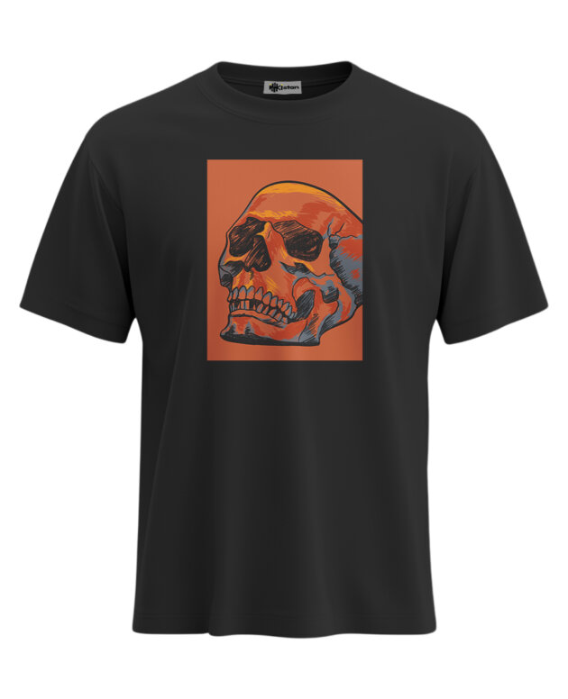 Scarlet Skull - XXL, Black